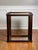 Antique mahogany six-pane glass shop display case, England, circa 1900. A large, heavy display case featuring original...