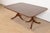 Brown Kindel Furniture Georgian Banded Mahogany Double Pedestal Extension Dining Table, Newly Refinished For Sale - Image 8 of 12