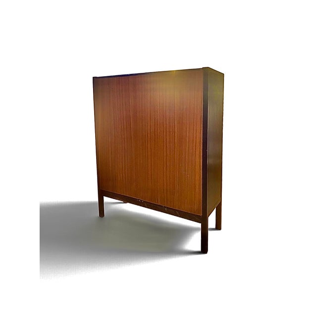 1970s De Coene Highboard in Oak, Belgium, 1970s For Sale - Image 5 of 6