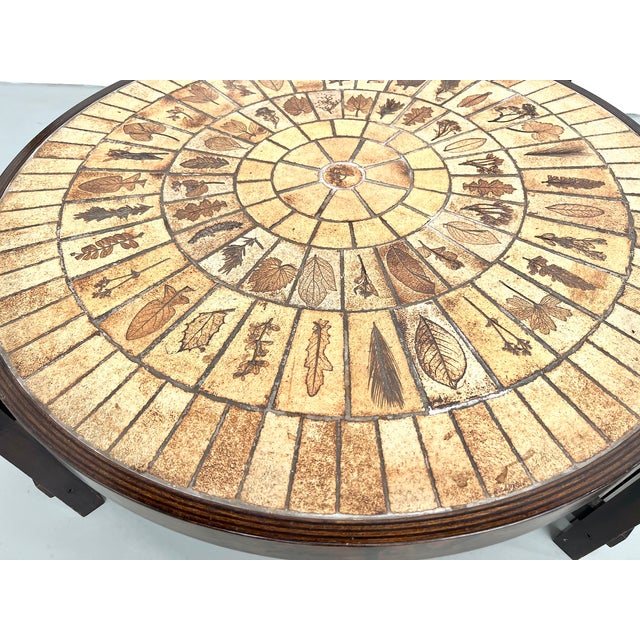 Les Herbiers Coffee Table by Roger Capron for Vallauris, 1960s For Sale - Image 16 of 18