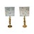 Metal Golden Murano Butterfly Table Lamps, 1970s, Set of 2 For Sale - Image 7 of 7