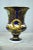 20th Century Hand-Painted Deep Blue and Gilt Sieve Vases, Set of 2 For Sale - Image 5 of 6