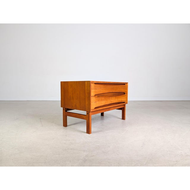 Dyrlund Vintage Teak Chest of Drawers by Arne Vodder For Sale - Image 4 of 11
