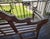 Gray Vintage Distressed Conventry Teak Garden Bench For Sale - Image 8 of 11