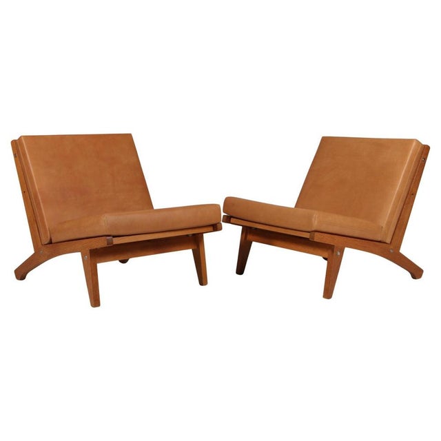 Lounge Chair Model GE-370 attributed to Hans J. Wegner for Getama, 1960s For Sale - Image 9 of 9