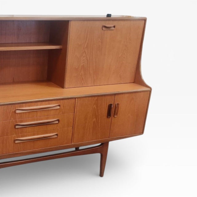 Vintage Fresco Teak High Sideboard from G-Plan, 1970s For Sale - Image 6 of 10