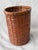 Chinoiserie Vintage Bamboo Waste Basket For Sale - Image 3 of 13