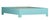 Finn Platform Bed Queen - Turquoise For Sale - Image 10 of 12