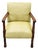 Art Deco Beech Wood Armchair, Czechoslovakia, 1930s For Sale