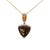 Bellarri Smokey Quartz Citrine Diamond 18k Yellow Gold Pendant Necklace For Sale - Image 4 of 8