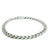 Modern Men’s 14k White Gold 6.5 Carat Diamond Pavé Link Bracelet For Sale - Image 3 of 11