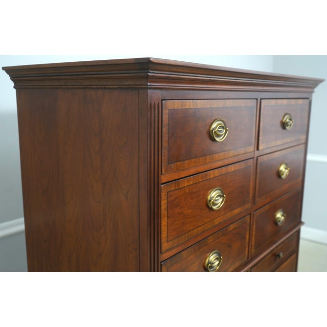 Lexington Palmer Home Cherry Tall Chest For Sale In Philadelphia - Image 6 of 16