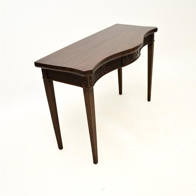 Antique Edwardian Console Table, 1910s For Sale - Image 3 of 10