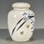 Vintage Blue & White Porcelain Tea Jar With Lid – Orchid Motif & Calligraphy, "Wan Yu" Mark For Sale - Image 4 of 9