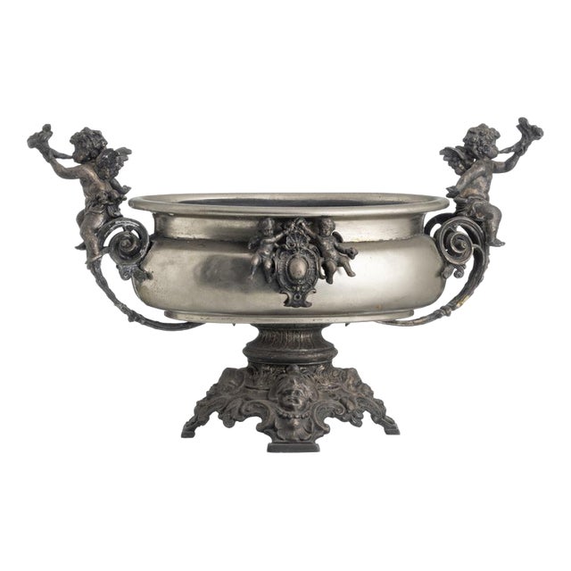 19th Century Metal Centerpiece For Sale