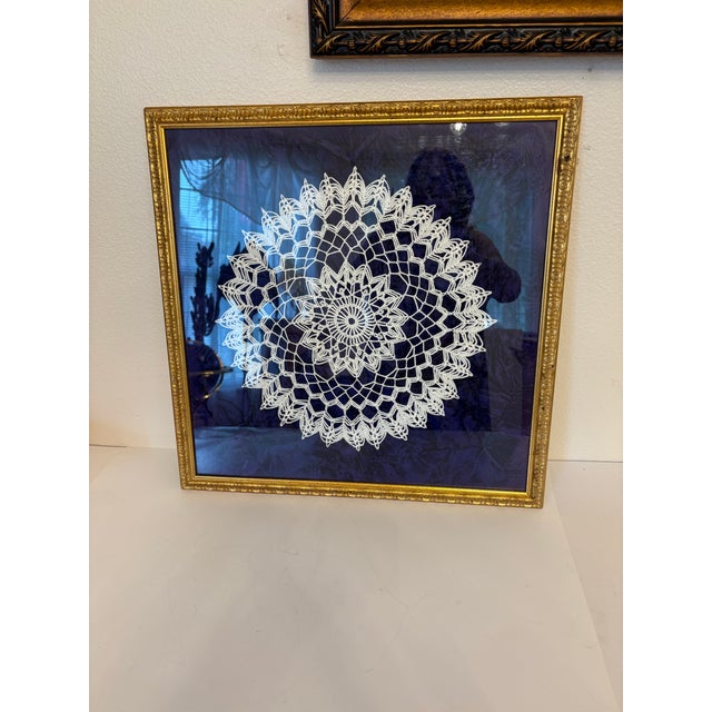 Mid-Century Modern Textile Wall ArtThi For Sale - Image 3 of 4