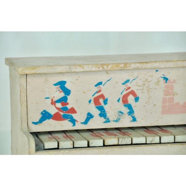 French Toy Piano, 1950s For Sale - Image 6 of 9