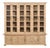 Country French Bleached Oak Bookcase Bibliotheque Cabinet 8 Ft For Sale