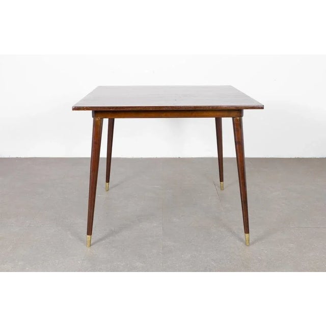 Table made for Fasan Restaurant, complete with certification of the Ponti Archive. This piece has an attribution mark, I...