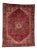 Vintage Persian Heriz Wool Rug For Sale