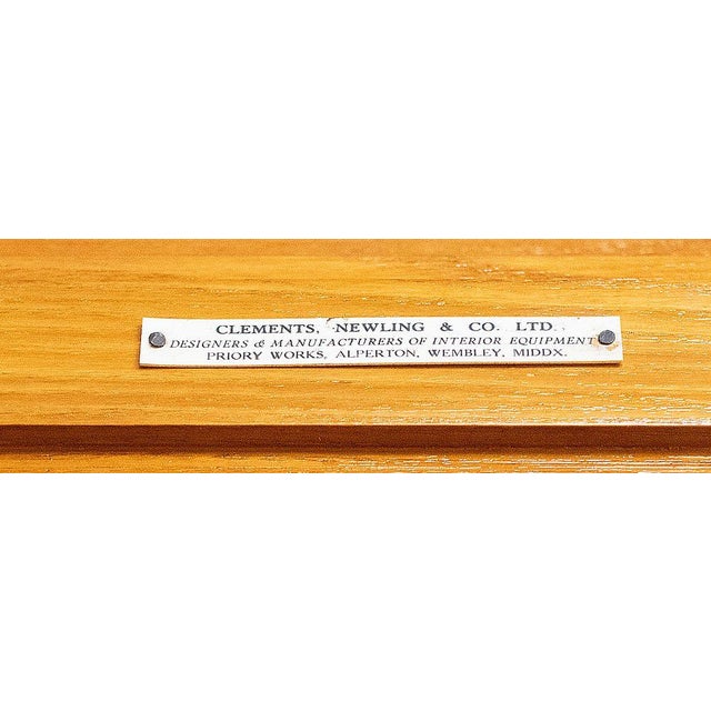 Triple Haberdasher's Cabinet With Glass-Fronted Drawers From England For Sale - Image 14 of 14