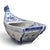 Japanese Jeweled Porcelain Dragon Ship from Mikawachi, 1890s For Sale - Image 4 of 13