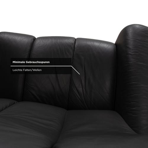 Soul Leather Three-Seater and Two-Seater Sofas from Stressless, Set of 2 For Sale - Image 16 of 18