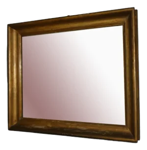 19th Century Mirror on Golden Frame