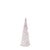 Kenneth Ludwig Chicago Tinsel Cone Tree (Set of 3) For Sale - Image 4 of 4