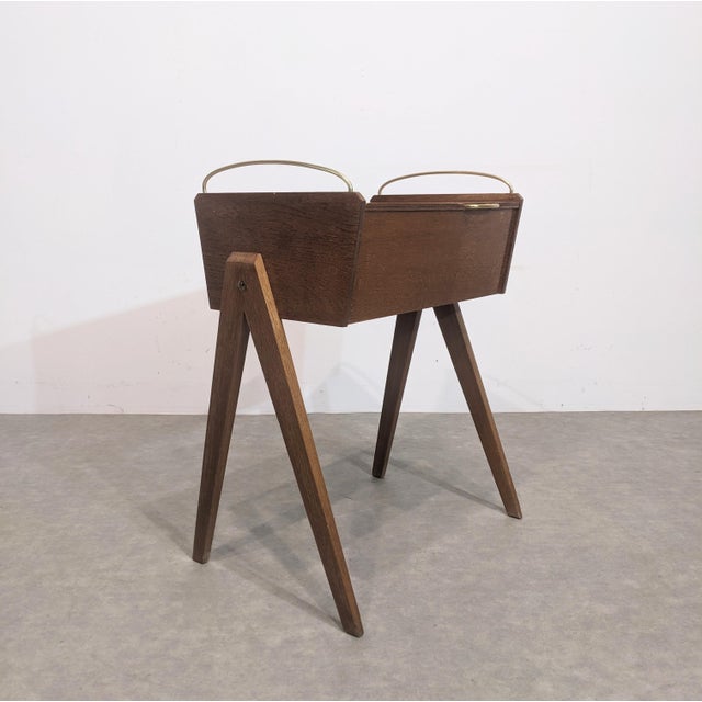 Scandinavian Teak Side Table, 1960s For Sale - Image 9 of 9
