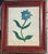 Folk Art American Antique Folk Art Naive Flower Painting Framed For Sale - Image 3 of 6