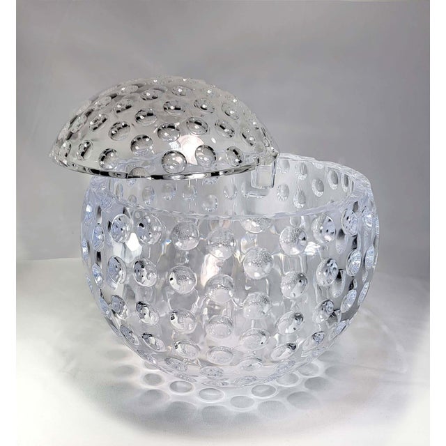 Mid 20th Century Grainware Lucite Golfball Ice Bucket Chairish