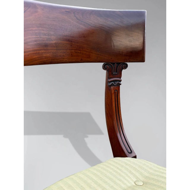 Brown Set of 19th Century William IV Mahogany Side Chairs, 1835 For Sale - Image 8 of 9