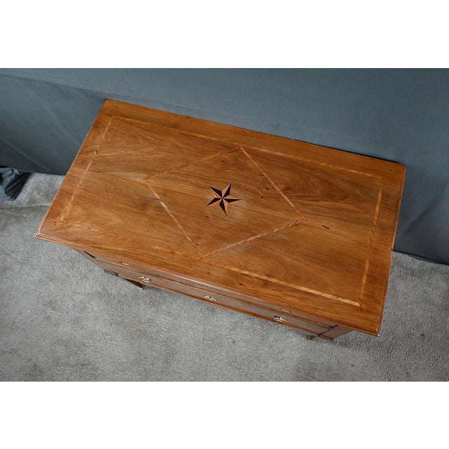 Louis XVI Style Marquetry Commode, 1900s For Sale - Image 6 of 18