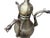 Metal Hand-Hammered Ewer With Triple Dragon Spouts For Sale - Image 7 of 9