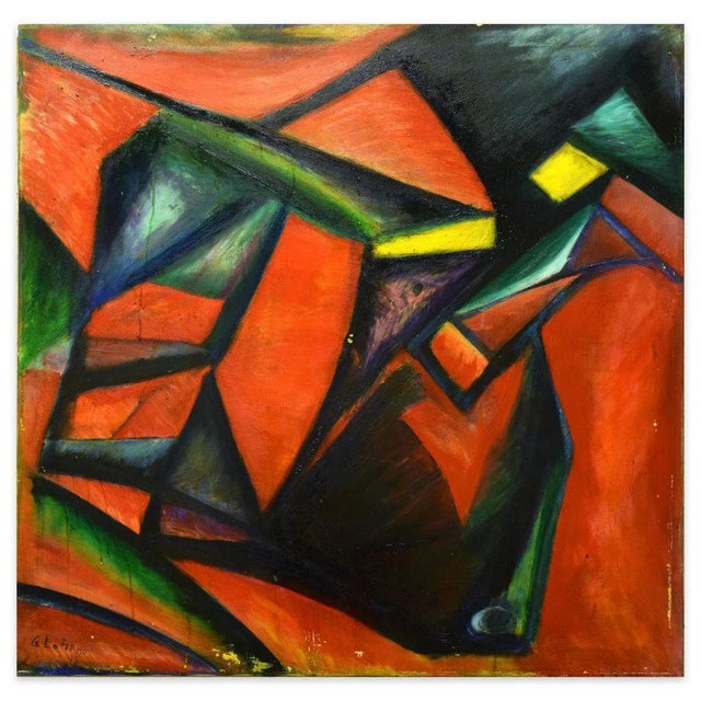 The Last Ride - Oil Painting 1999 by Giorgio Lo Fermo 1999 For Sale - Image 4 of 4