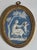 English Antique 19th Century Wedgwood Jasperware Lady Templetown Neoclassical Plaque by Thomas Lovatt in Gilt Bronze Frame For Sale - Image 3 of 3