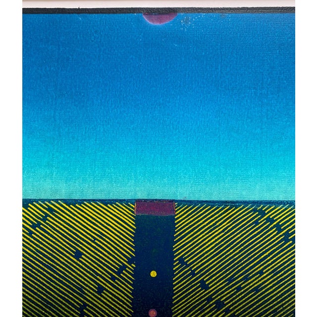 1990s Richard Gieryszewski, A Frame, 1998, Linocut For Sale - Image 5 of 6