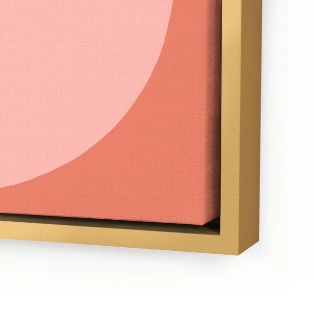 DESCRIPTION: Midcentury Forevers, Set of 4 by Stephanie Henderson in Gold Frame, Large Art Prints on Canvas...