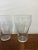 White 1980s Coca-Cola Contour Drinking Glasses Clear Coke Logo Tumblers Collectible - Set of 4 For Sale - Image 8 of 9