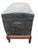 17th Century Leather Bound Wedding Chest Coffee on Stand For Sale In Philadelphia - Image 6 of 12