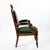 19th Century John Jeliff Renaissance Revival Walnut Arm Chair For Sale - Image 9 of 14
