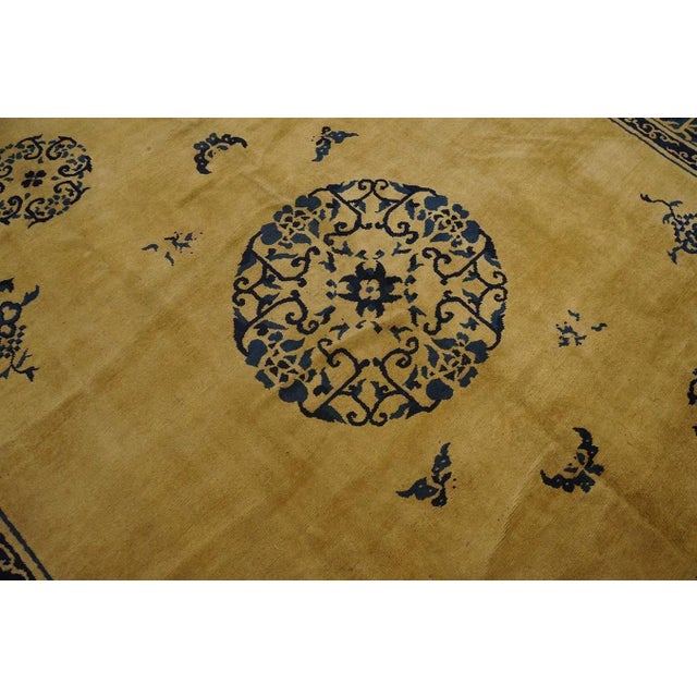 Chinese Antique Chinese Peking Rug For Sale - Image 3 of 12