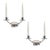 Modern Art Deco French Glass Table Lamps, Set of 2 For Sale - Image 3 of 18