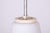 Mid-Century Chandelier in Chrome, Blackened Steel, and Glass, Czech, 1960s For Sale - Image 4 of 9