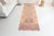 1960s Mid 20th Century Soft Salmon & Olive Green Medallion Rug For Sale - Image 5 of 9