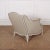 Set of Swedish Armchairs in Linen For Sale - Image 5 of 7