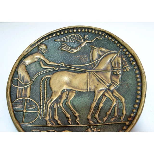 Metal Original Max Le Verrier Art Deco Bronze Catchall, Bowl, Videpoche France 1930 For Sale - Image 7 of 13