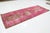 Pink Vintage Distressed Persian Wool Rug With Tribal Design For Sale - Image 4 of 8