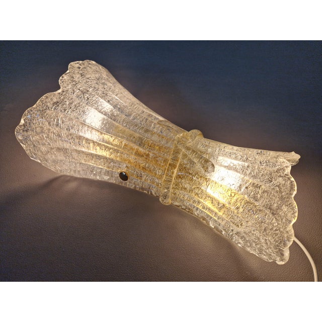 Vintage Granite Murano Glass Wall Sconce, 1980s For Sale - Image 12 of 13